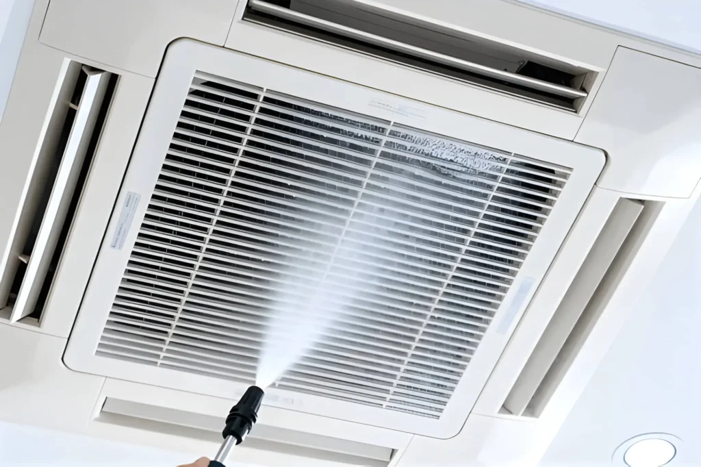 Air Duct cleaning in Winter Park for offices and commercial spaces near Park Avenue and Hannibal Square.